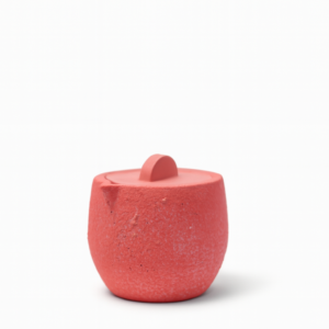 Coral Pink Spout Jar