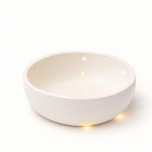 Round bowl with LED