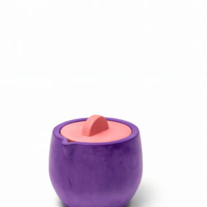 Violet Bloom Spout Jar