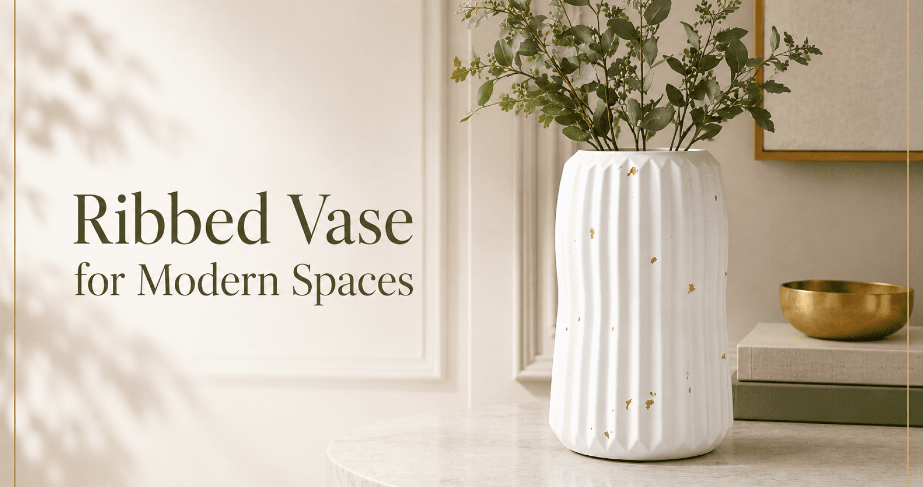 Ribbed Vase Banner